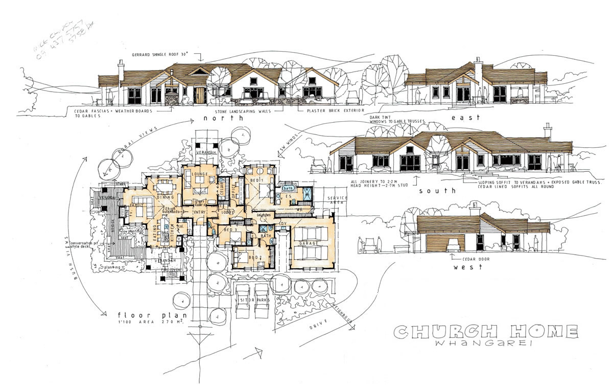 church home building plan